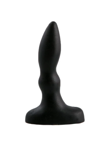 Чёрный анальный стимулятор Beginners p-spot massager - 11 см.